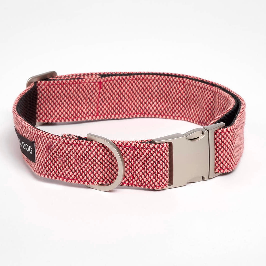 SCOOT SCARLET DOG COLLAR